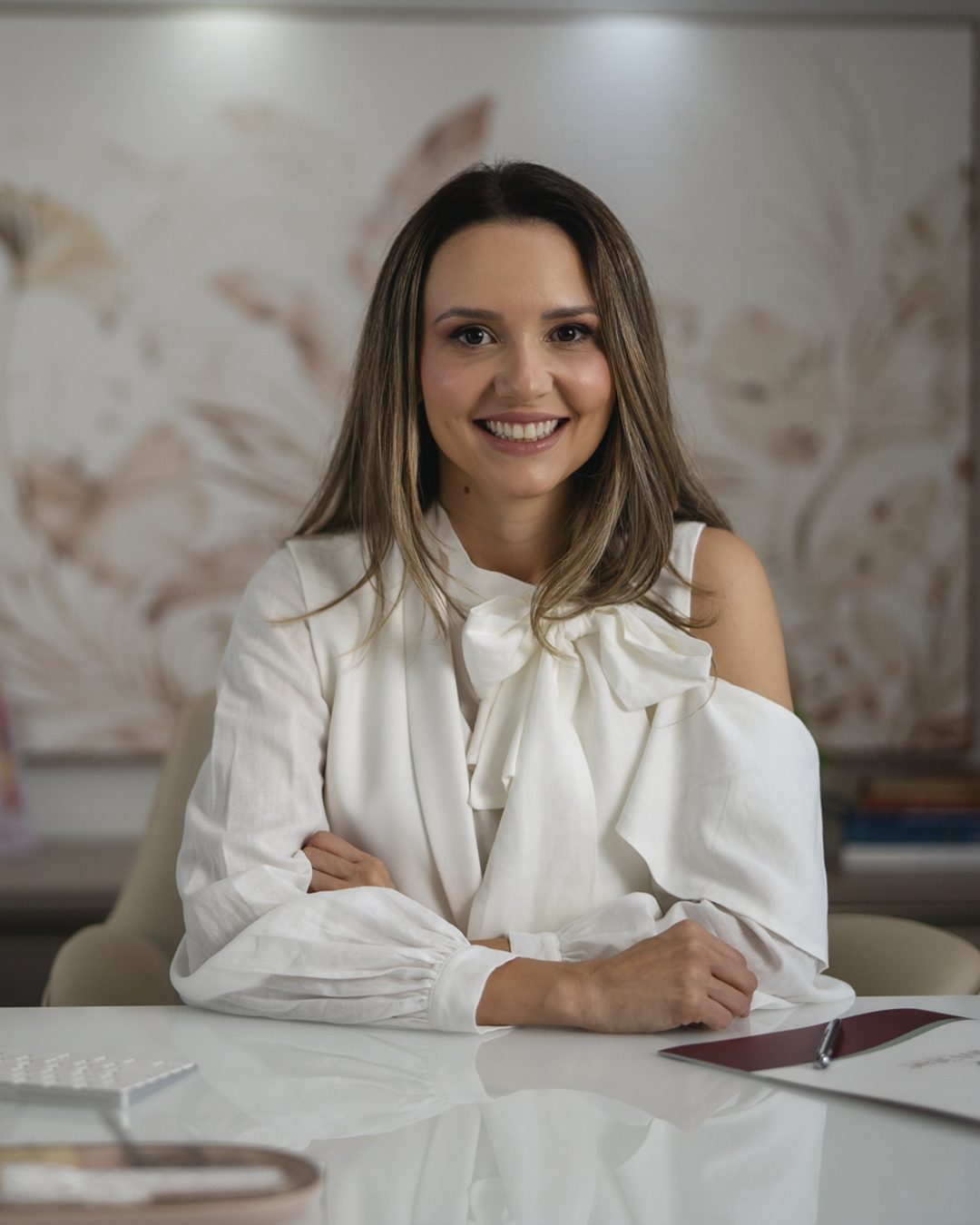 Retrato de Dra. Marianne Andretta Ramos, cirurgiã vascular da Vein Vitae